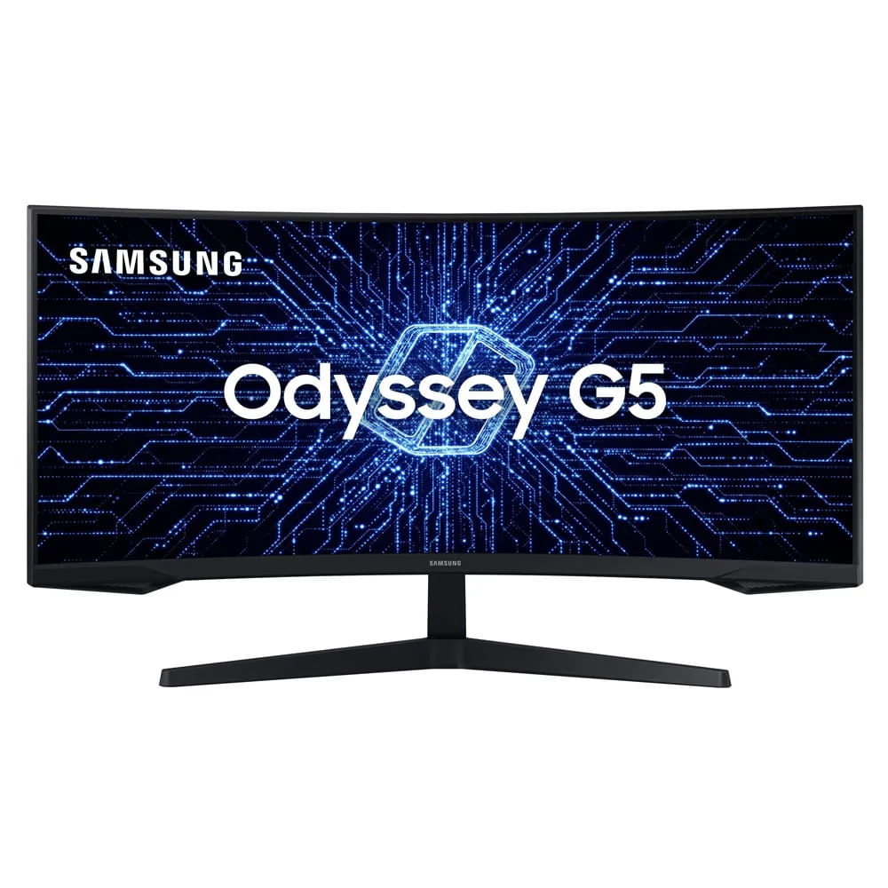 Monitor Gamer Samsung Odyssey G5 34'', Ultrawide, 165Hz, 1ms, HDR10, HDMI, FreeSync Premium