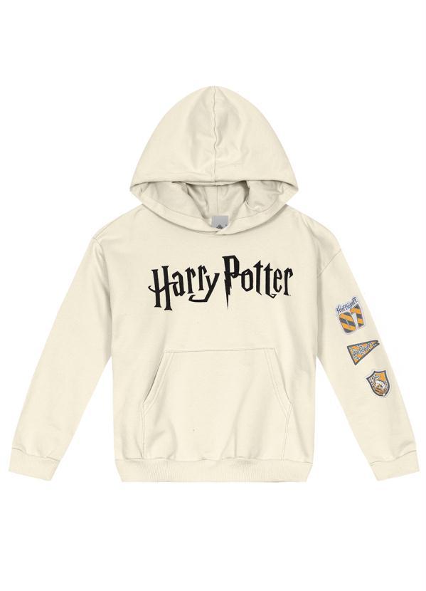 Blusão Harry Potter Lufa-Lufa Moletom - Infantil
