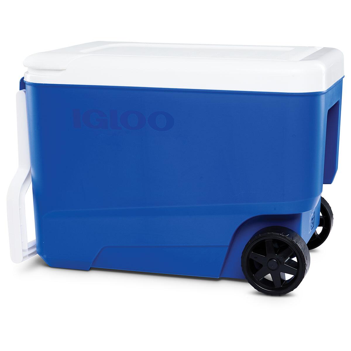 Caixa Térmica Wheelie Cool Azul com Rodas 36L Igloo