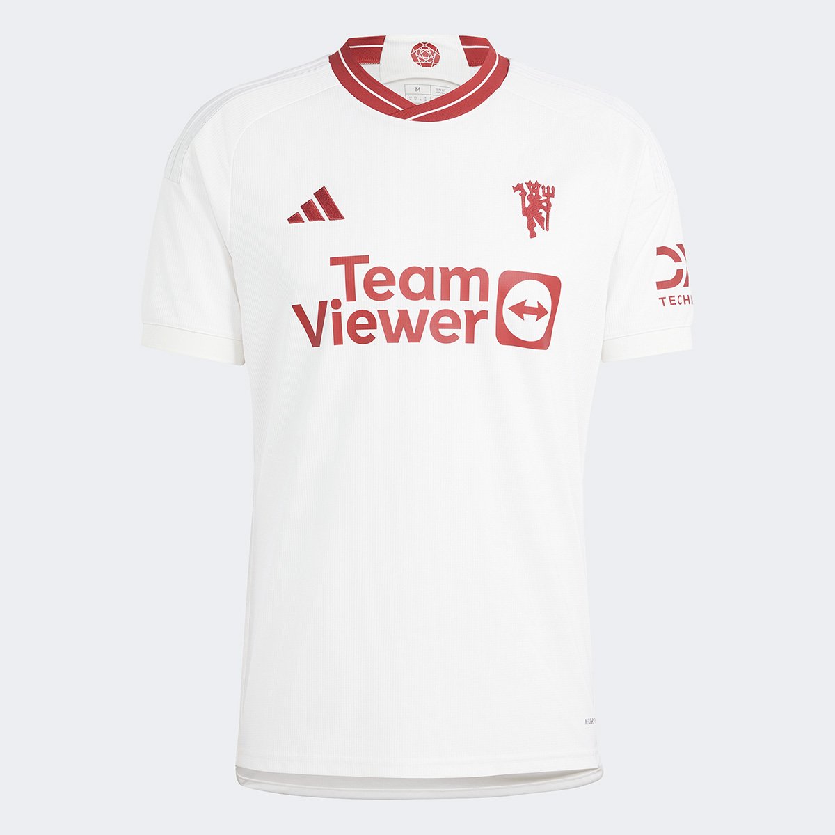 Camisa Manchester United Third 23/24 s/n° Torcedor Adidas Masculina - Off White