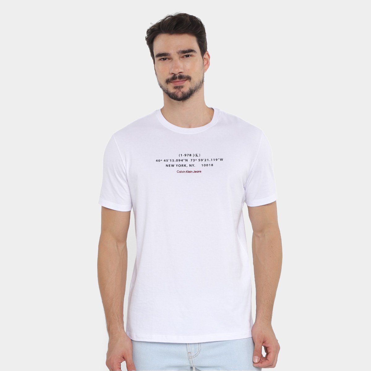 Camiseta Calvin Klein 1-978 Ck Masculina
