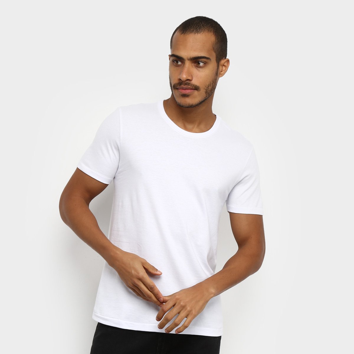 Camiseta Hering Slim Básica, Branca - Masculina