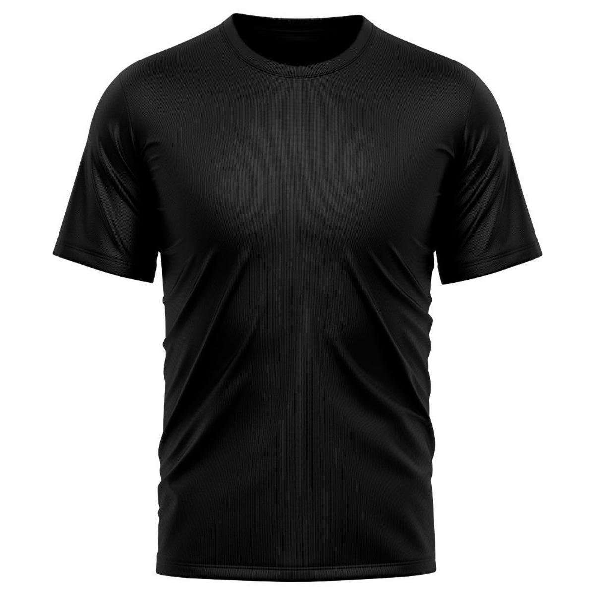 Camiseta Masculina Dry Proteção Solar UV Básica Lisa Treino Academia Passeio Camisa