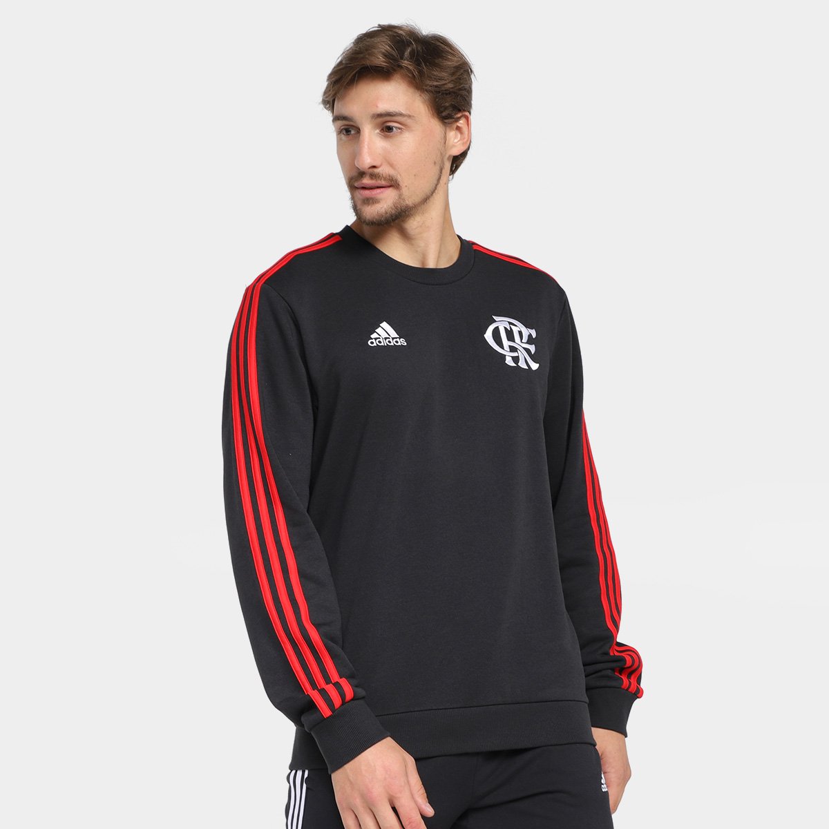 Moletom Flamengo DNA Adidas - Masculino