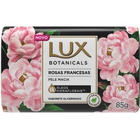 (0,79 centavos cada) Sabonete Corporal Glicerinado Lux Botanicals Rosas Francesas barra, 4 unidades com 85g cada