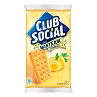 Biscoito Club Social original, 6 unidades com 24g cada