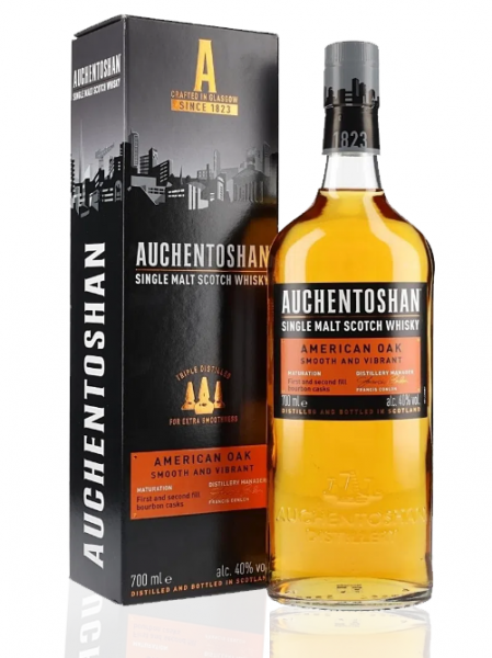 Whisky Scotch Auchentoshan American Oak 750ml