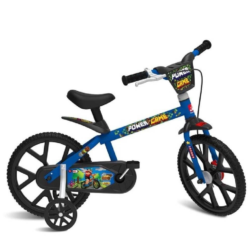 Bicicleta Infantil Bandeirante Power Game Aro 14