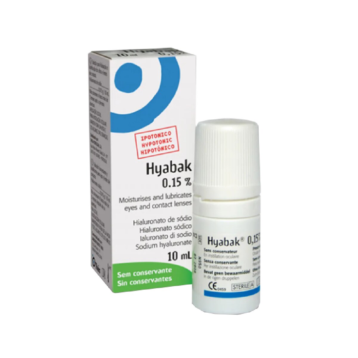 Hyabak 0,15% Solucao Oftalmica 10ml