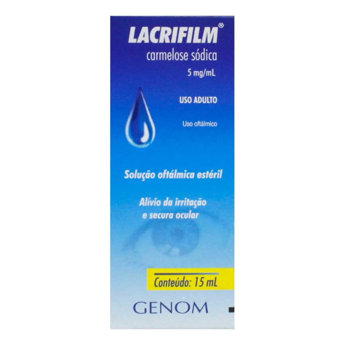 Lacrifilm 5mg Solucao Oftalmica 15ml