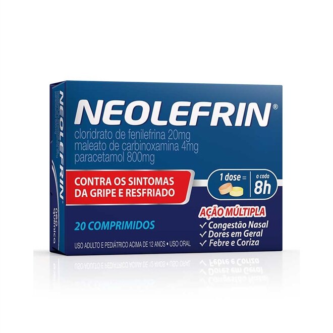Neolefrin Noite 20 Comprimidos