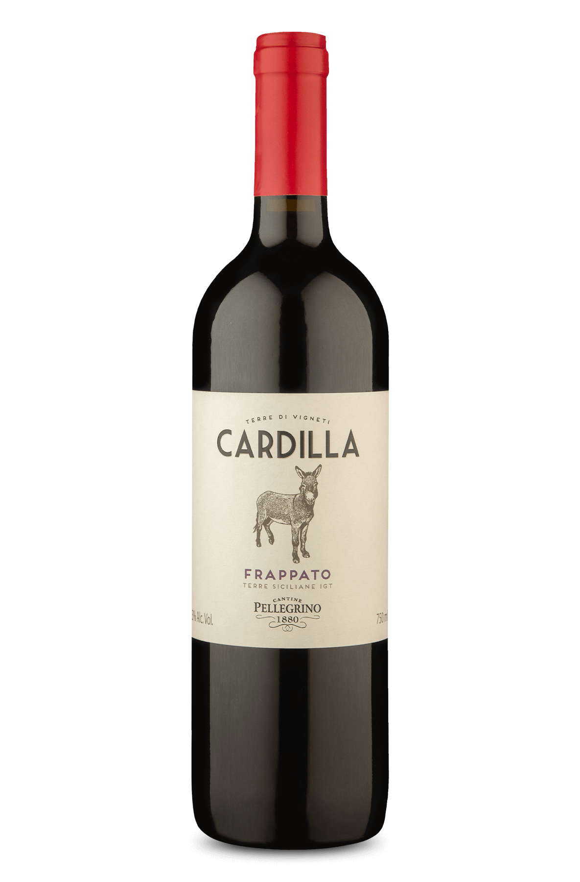 Vinho Tinto Italiano - Cardilla Frappato I.G.P Terre Siciliane 2021 - 750ml