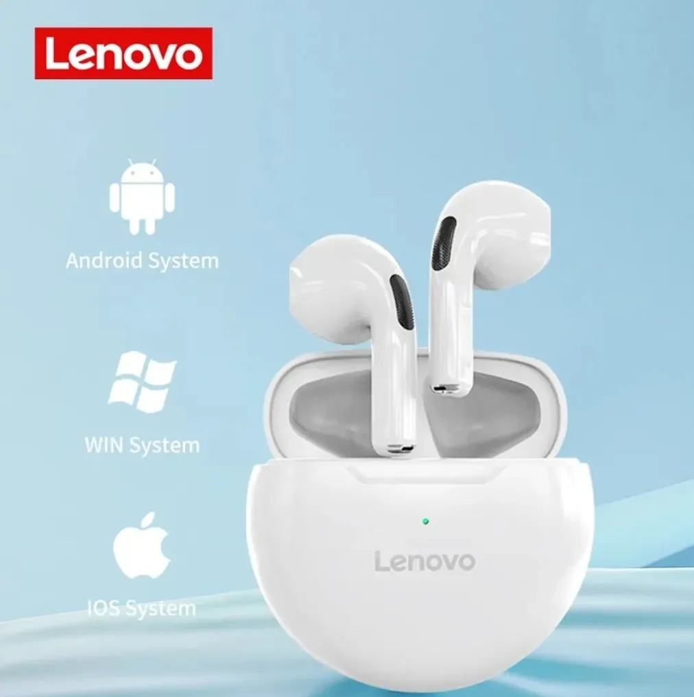 Fone Lenovo Bluetooth 5.0 TWS Fone De Ouvido Sem Fio À Prova D' Água
