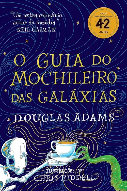 [ PRIME ] Livro O guia do mochileiro das galáxias - Edição Ilustrada: 1 | Douglas Adams
