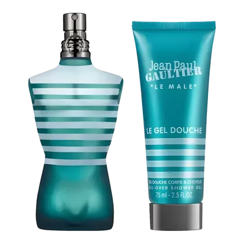 Conjunto Le Male Jean Paul Gaultier Masculino - Eau de Toilette 75ml + Gel de Banho 75ml