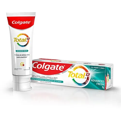 [REC/ + POR - R$6,11] COLGATE Creme Dental Colgate Total 12 Advanced Fresh 90G