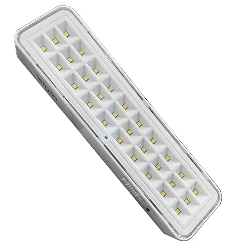 [R$ 9,99 SUPER] Luminária De Emergência 30 LEDS 2W Elgin Bivolt Bateria até 6 horas Luz Branca Fria
