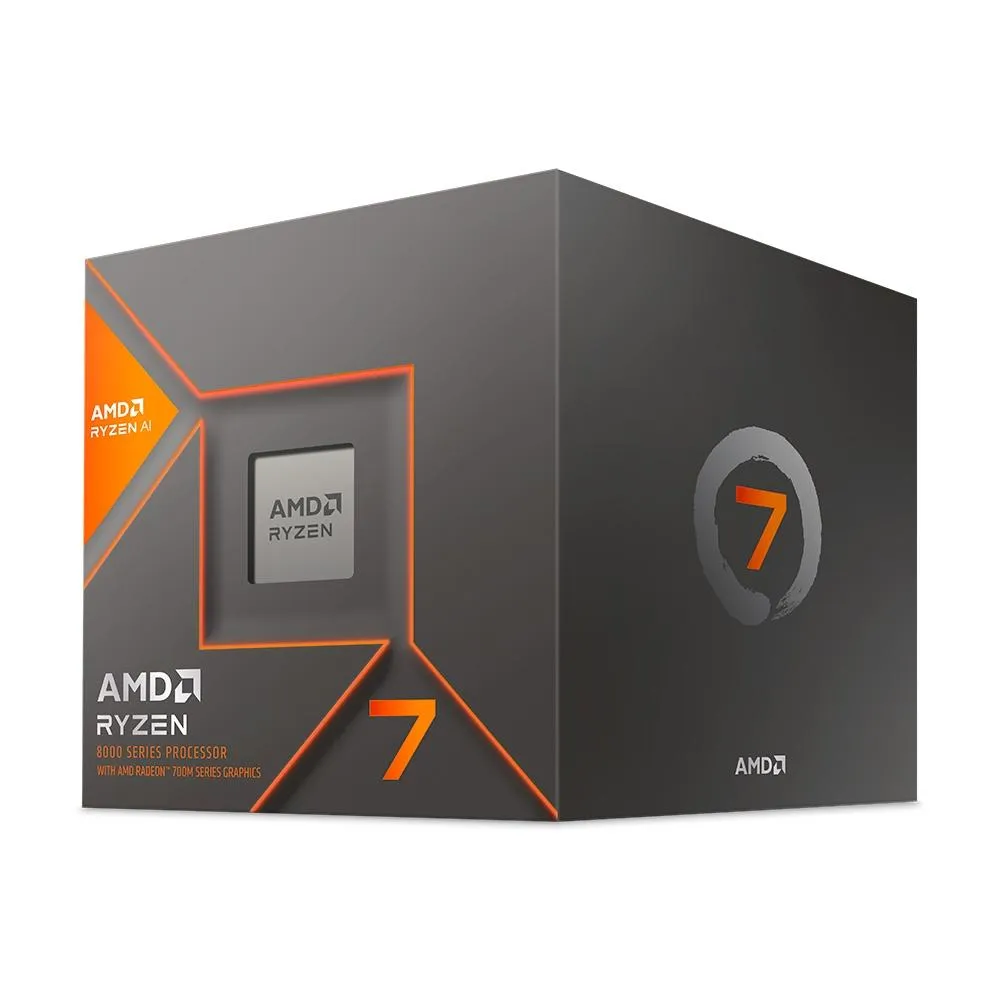 Processador AMD Ryzen 7 8700G, 3.5 GHz (5.0GHz Max Turbo), Cachê 8MB, Octa-Core, 16 Threads, AM5, Vídeo Integrado - 100-100001236BOX