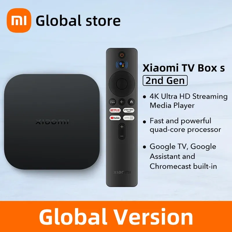 [Taxa Inclusa] Xiaomi Mi TV Box S 4K 2ª Geração
