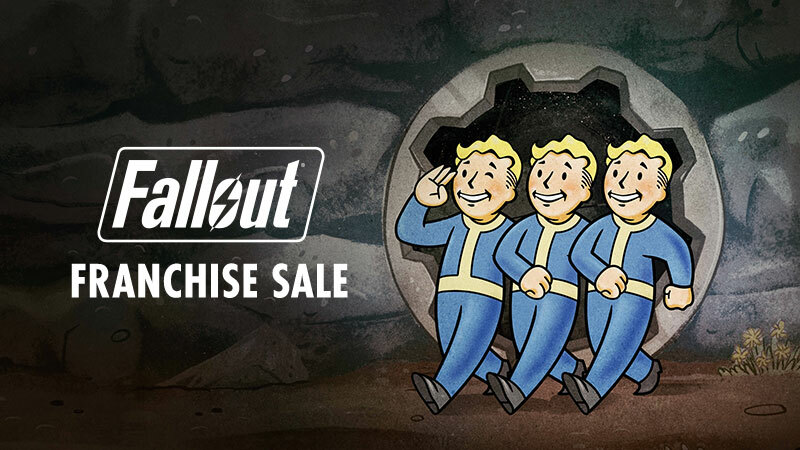 Promoção em todos os jogos da Franquia de Fallout até -80% A PARTIR DE R$4,99