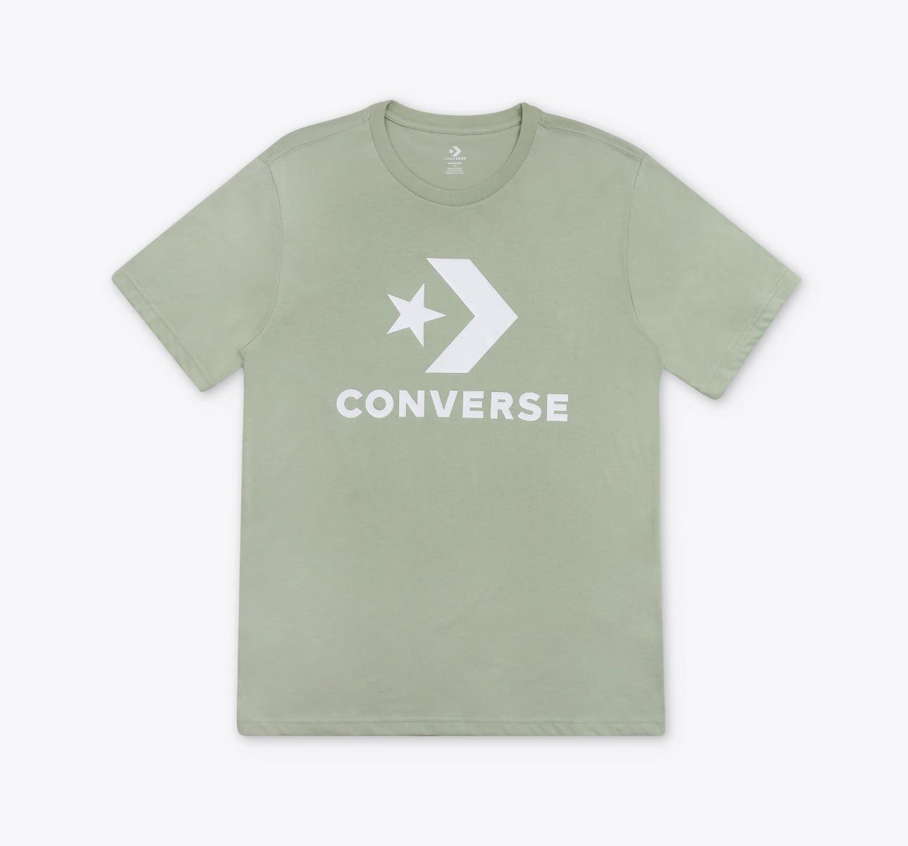 Camiseta converse Go-to Logo Star Chevron Verde