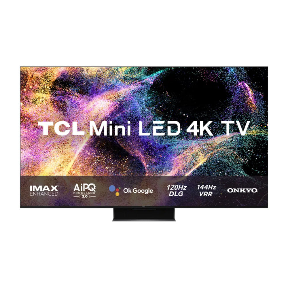 [PAYPAL] Smart TV TCL 65" QLED Mini Led 4K GOOGLE TV Dolby Vision IQ 65C845