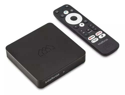 Smart Box Intelbras Izy Play Android Tv Full Hd Wi-fi Preto - R$ 299
