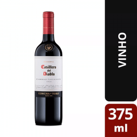 5 Unidades Vinho Chileno Tinto Seco Reserva Casillero Del Diablo Cabernet Sauvignon Valle Central - 375ml