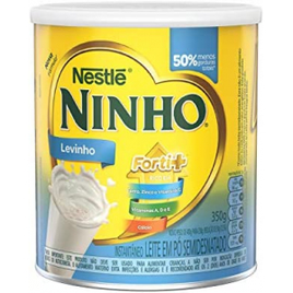 2 Unidades Leite em Pó Semidesnatado Nestlé Ninho Levinho 350g