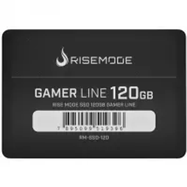 SSD Rise Mode Gamer Line 120GB SATA Leitura 535MB/s, Gravação 435MB/s - RM-SSD-120
