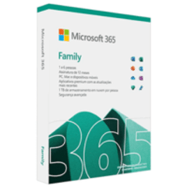 Microsoft Office 365 Home Mídia Física - 6gq-01543