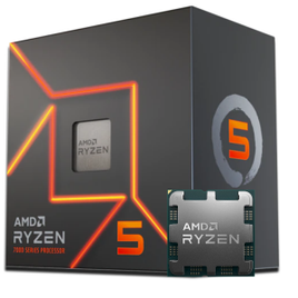 Processador AMD Ryzen 5 7600 5.1GHz Max Turbo AM5 - 100-100001015BOX