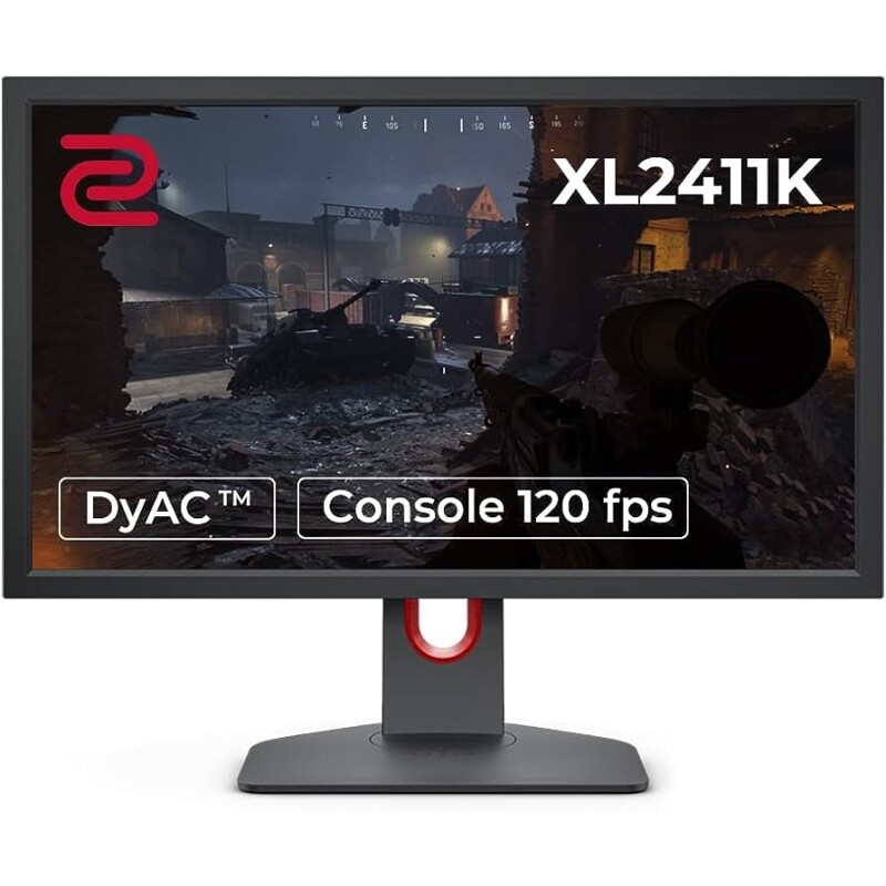Monitor Gamer Zowie 24" 144Hz 1ms Tecnologia DyAc Ajuste de Altura - XL2411K