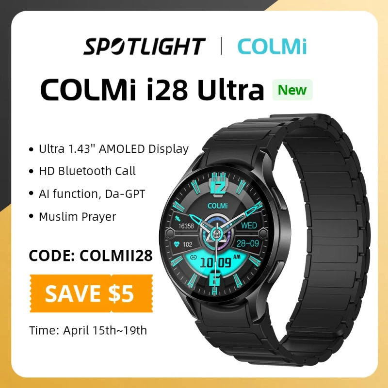 Colmi-Smartwatch Ultra AI Display Amoled AI da-Gpt