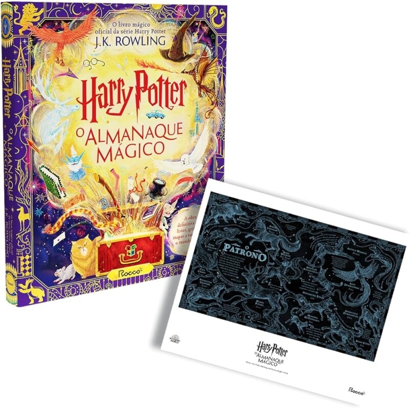 Livro Harry Potter : o Almanaque Mágico com Pôster - J.K. Rowling