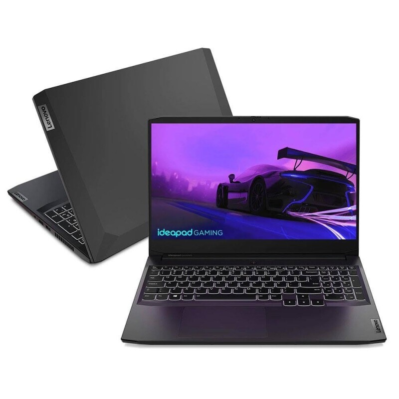 Notebook Gamer Lenovo Gaming 3i i5-11300H 8GB SSD 512GB GeForce GTX1650 Tela 15.6 FHD Linux - 82MGS00200