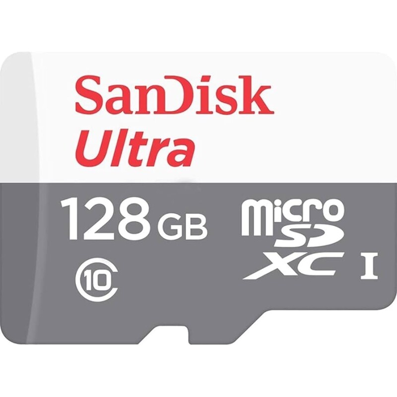 Cartão microSDXC SanDisk Ultra 128GB SDSQUNS-128G-GN6MN 80MB/s UHS-I Classe 10