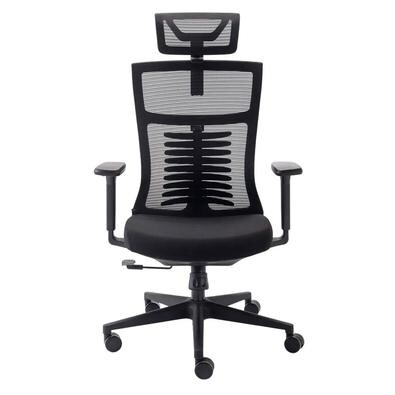 Cadeira Office Elements Vertta Até 150 kg Reclinável Braços 3D Cilindro Classe 4 Preto - 70048