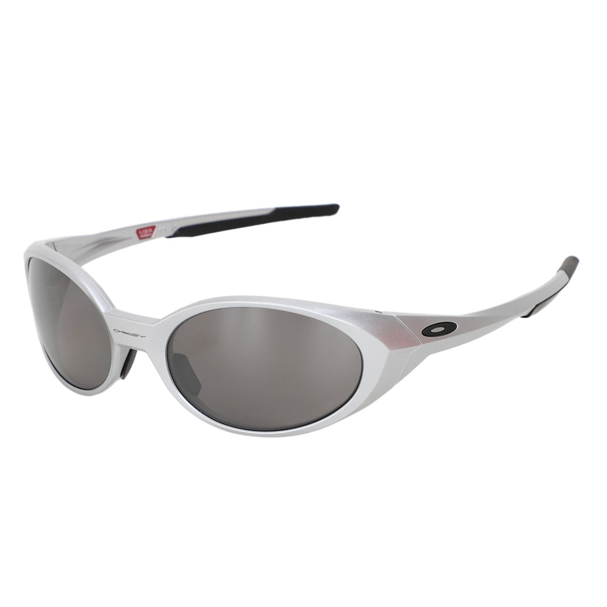 Óculos Oakley Redux Prizm Polarizado - Prata+Preto